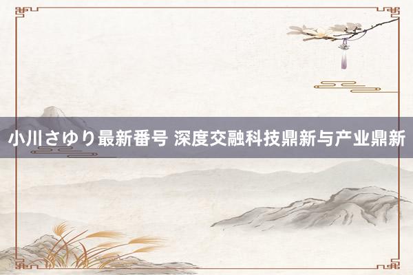 小川さゆり最新番号 深度交融科技鼎新与产业鼎新