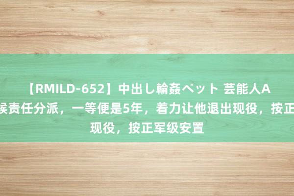 【RMILD-652】中出し輪姦ペット 芸能人AYA 他恭候责任分派，一等便是5年，着力让他退出现役，按正军级安置